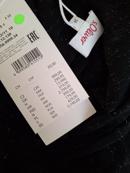 Rozmiar XS, bluzka kopertowa wiązana, sweterek z wiskozy,