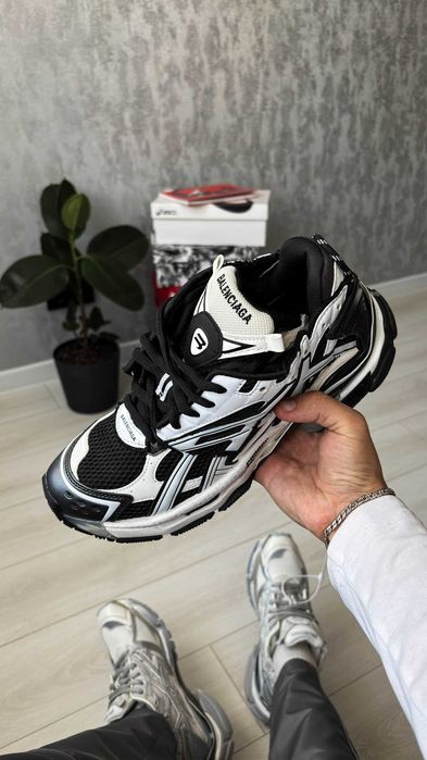 !!WOW!! Кросівки Balenciaga Runner Black White | кроссовки баленсиага ранер