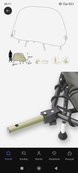 Namiot karpiowy Caperlan BeadBox 2