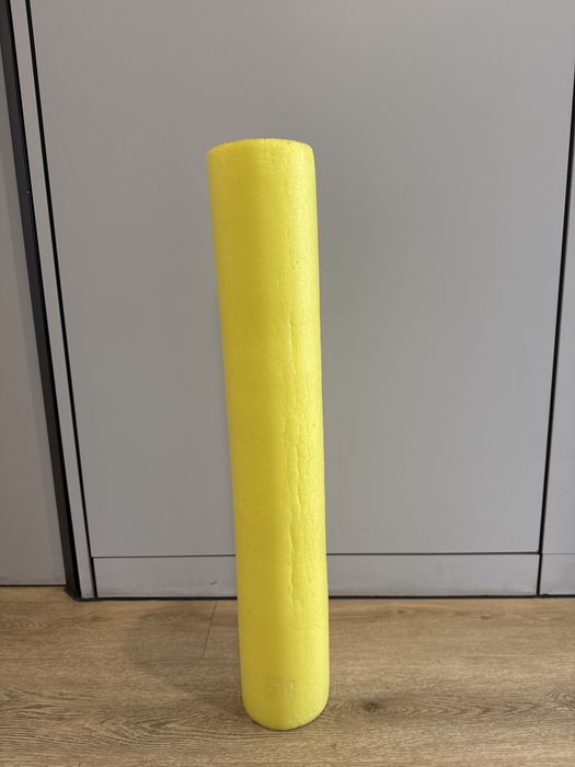 Rolo de pilates 90 cm amarelo
