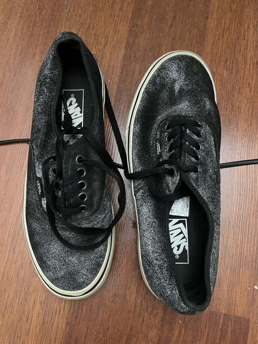 Кеди Vans чорні з блискітками