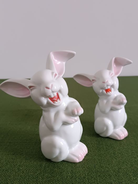 Zające Figurki Rosenthal