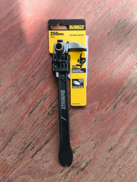 Łapka z Pazurem do Usuwania Gwoździ DeWALT Łapka 250mm Pazur 254mm łom