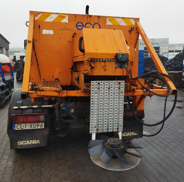 SCANIA SPECJALNY pomoc drogowa zmiana konstrukcyjna