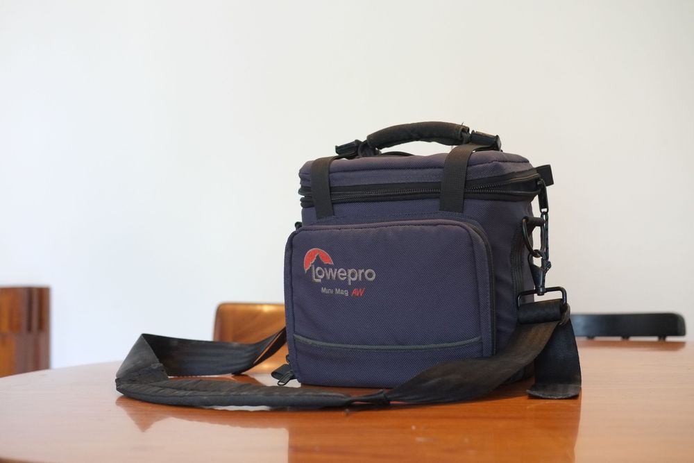 mala de fotografía profissional Lowepro mini mag AW