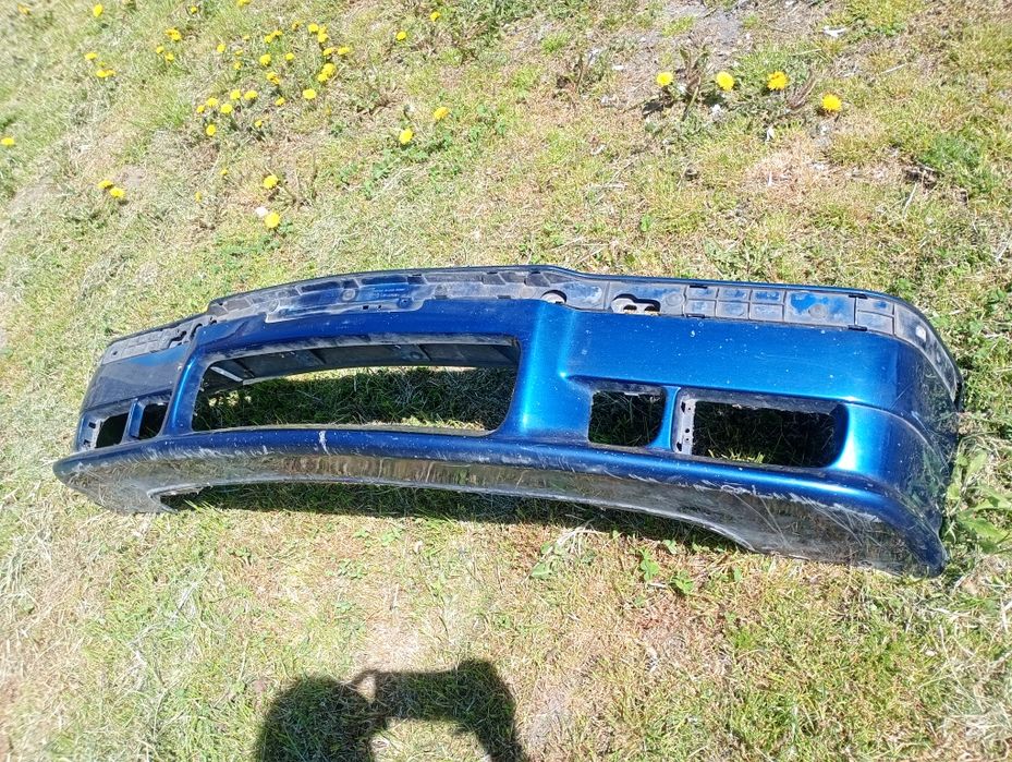 Zderzak przód przedni oryginał listwy M PAKIET M3 BMW E36 Avusblau Met. 276