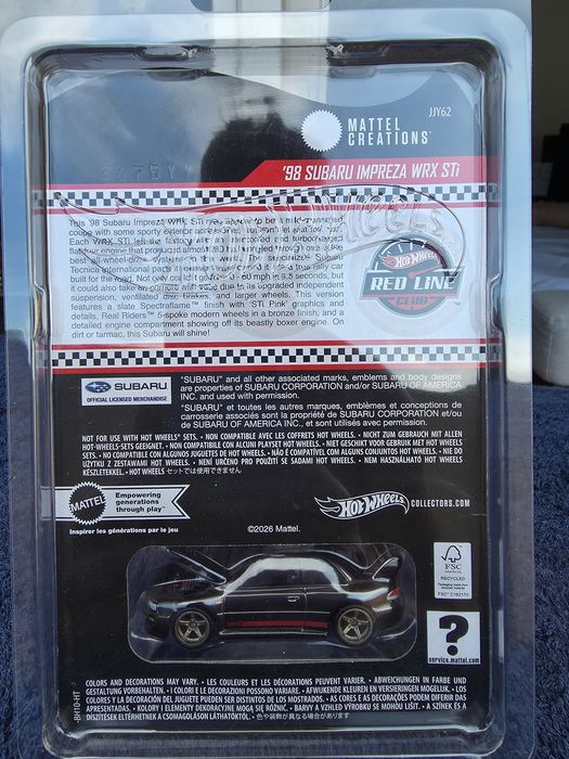Hot wheels Red Line