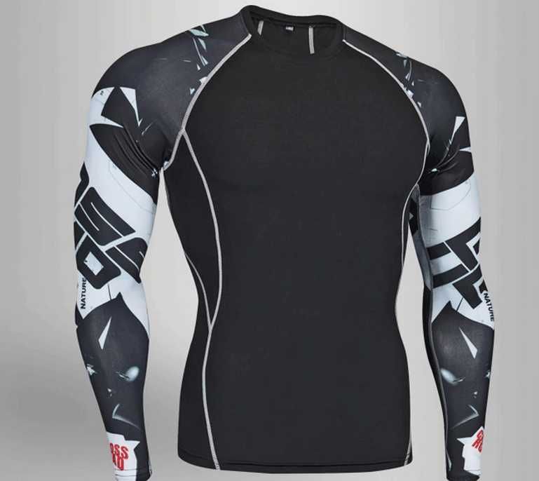 4в1.Компрессионный комплект CrossRoad (ветровка,рашгард,лосины,шорты)