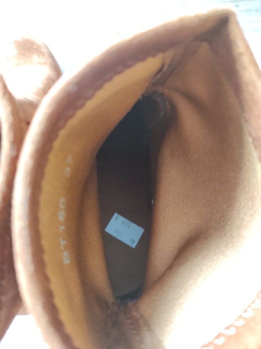 Botki zamszowe Camel Sergio Leone r.37