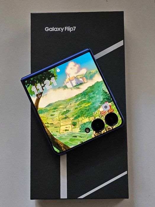 Samsung Galaxy Flip 7 Blue Shadow (Синій) 12/256 з гарантією 24 міс.
