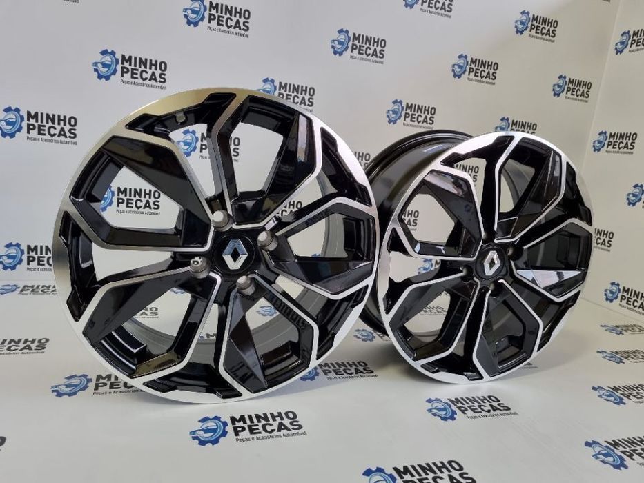 Jantes Renault Clio em 16 Preto Polido