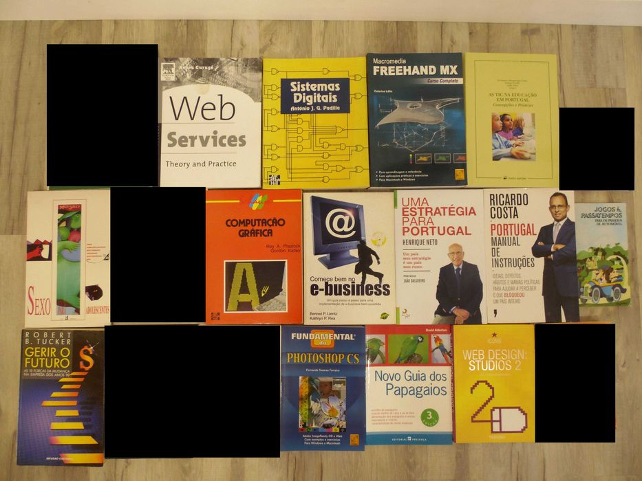 Diversos livros práticos