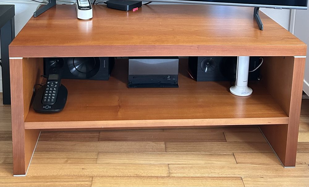 Movel TV/ Mesa apoio cerejeira 97x55x47