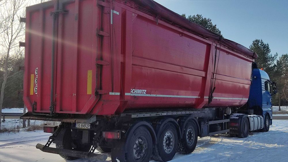 Naczepa wywrotka do złomu