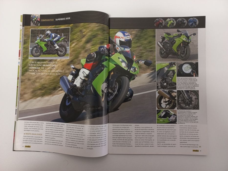 Revista Motociclismo - Moto Jornal - 2008
