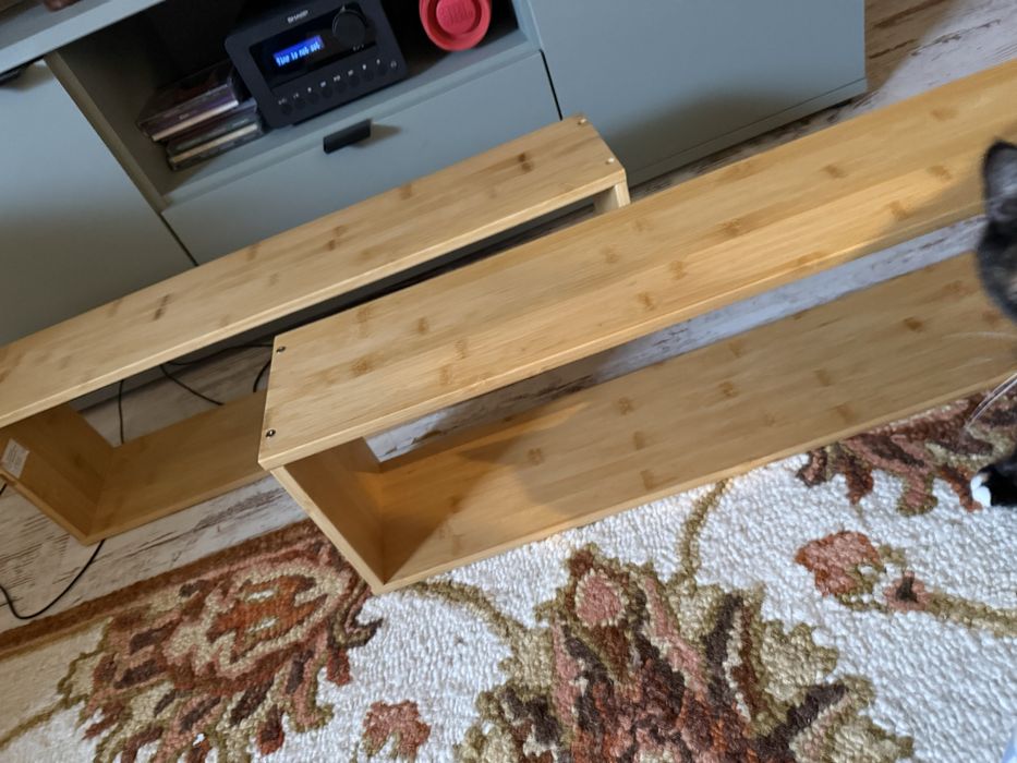 Bambusowe polki wiszace nowe