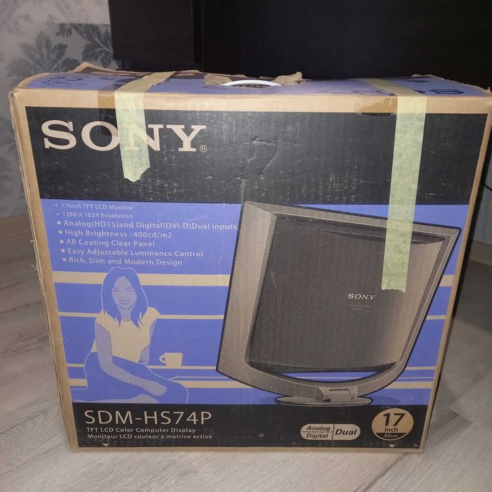 Монітор SONY SDM-HS74P | 17" | DVI + VGA