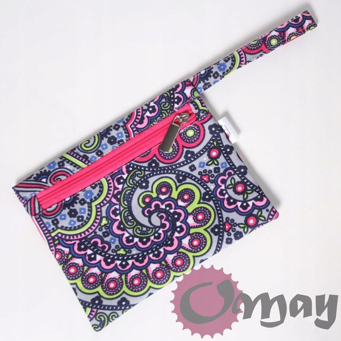 organizer OBAG STANDARD +KOSMETYCZKA orient szary różwy OMAY.pl