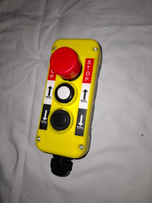 Interruptor de botão de paragem de emergência guincho botão elevador