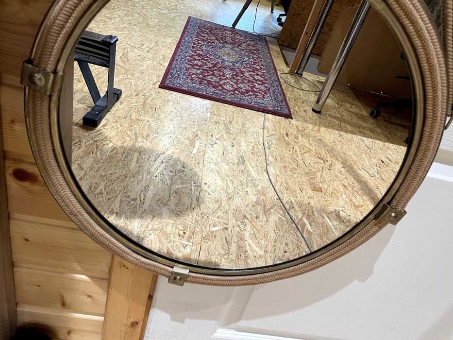 Lustro okrągłe industrialne Tkmaxx