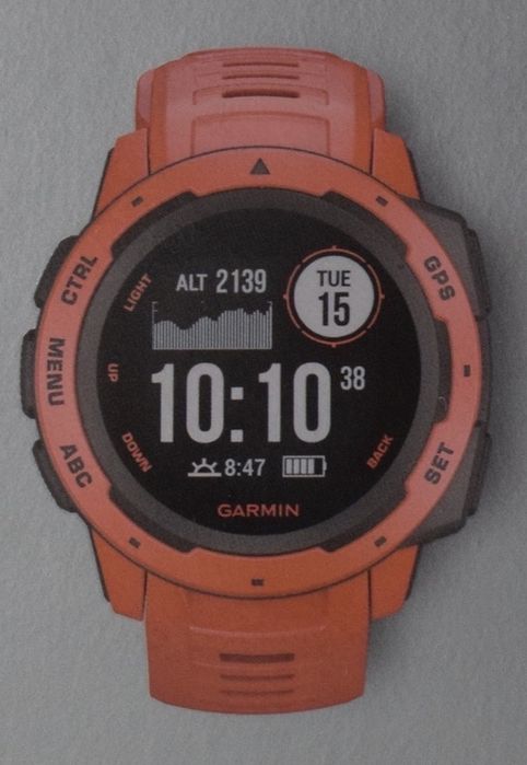 GARMIN INSTINCT RUGGED RED