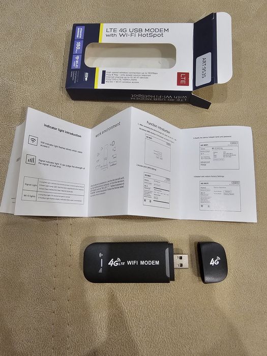 Продам LTE 4G USB модем із функцією Wi-Fi HotSpot.