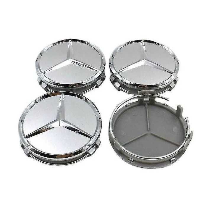 4 centros jantes Mercede 75 mm
