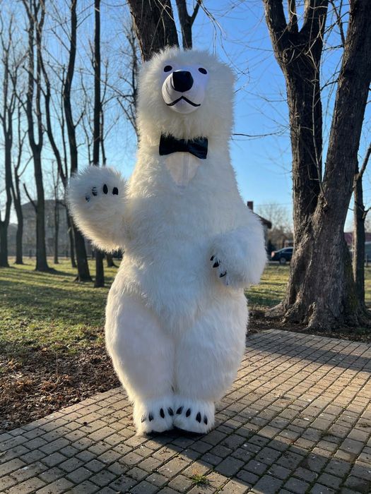 Білий ведмідь,привітання для дітей.Стрептизерша длячоловіків. Аніматор