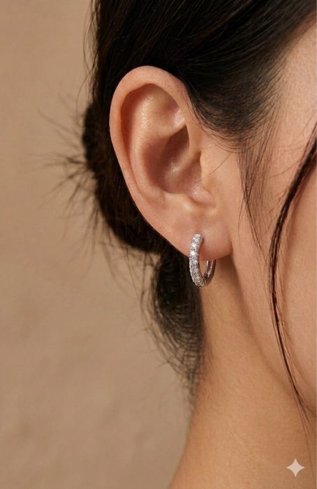 Сережки пусети Mango