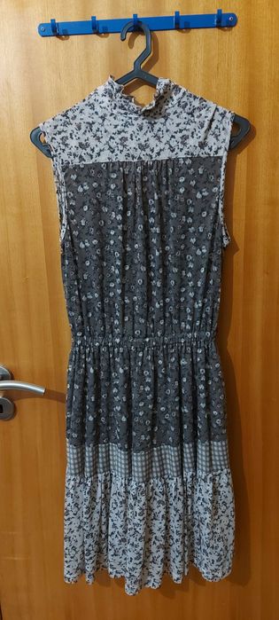 Vestido comprido flores