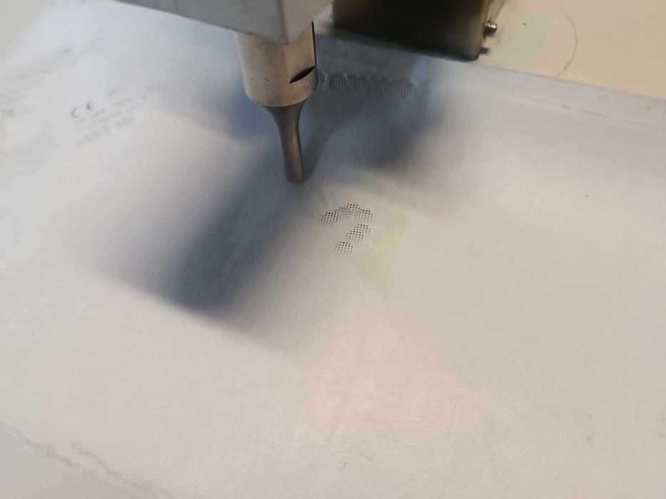 Zgrzewarka duża punktowa, ultradźwiękowa.