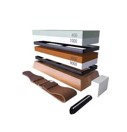 Точильні бруски для заточування ножів Kraft&Dele двохстороній камінь