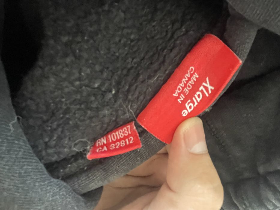 Худи Supreme x Anti Hero Оригинал