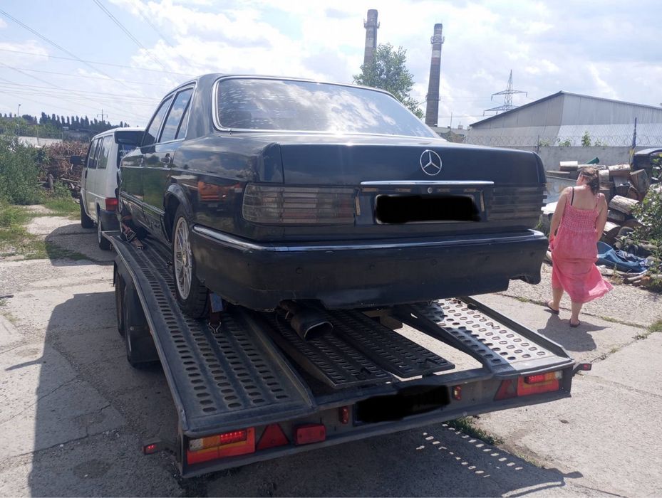 Разбираем на болты и гайки Mercedes W126 OM603 3.0 дизель