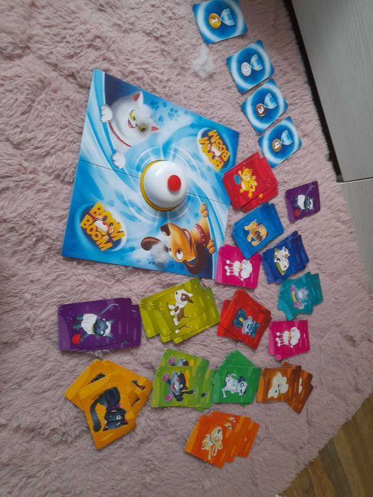Boom Boom Psiaki I Kociaki Card Game - Fast-Paced, Family-Friendly Game Of Matching & Bell Ringing (Polish Edition) - View #5