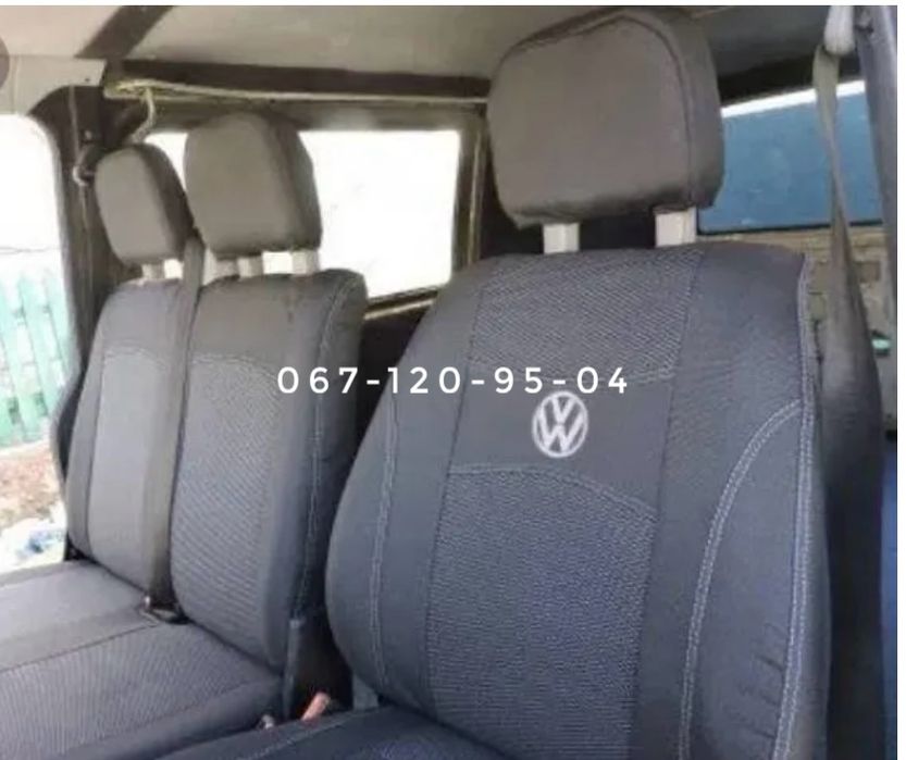 Чехлы Бус Авточехлы 1+2 Volkswagen T-4 Фольксваген т-4