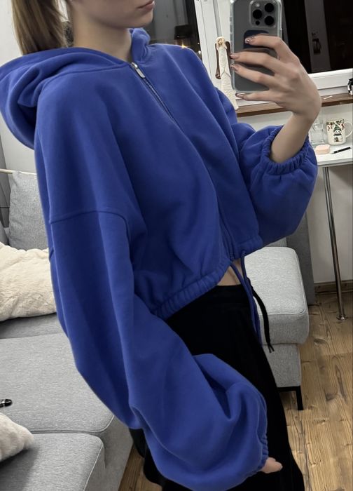 Baggy bluza rozpinana