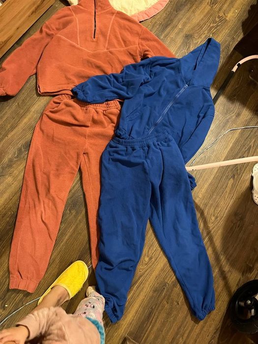 Худи женское с капюшоном костюм флисовый