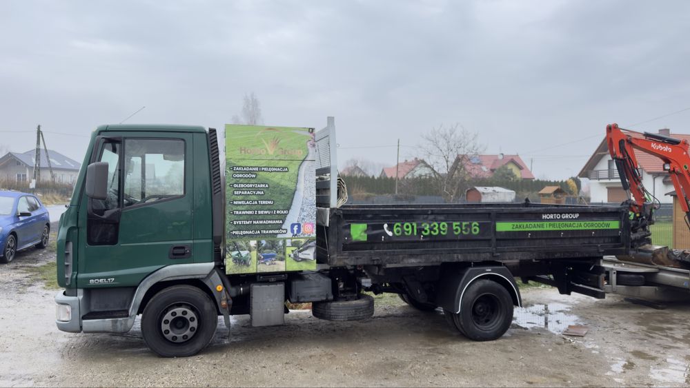 Iveco erocargo 80EL17 7,5DMC hak FV wywrotka wywrot 3 stronny