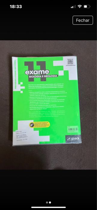 Biologia e Geologia 11 ano preparaçao para o exame