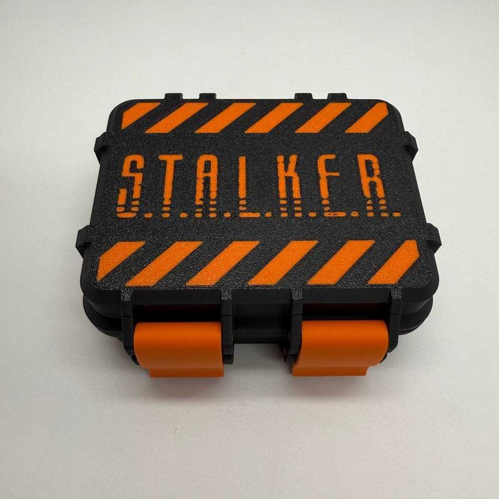 Бокс для карток у стилі STALKER 2 | з оригінальним дизайном| 3D друк | Геймерський кейс