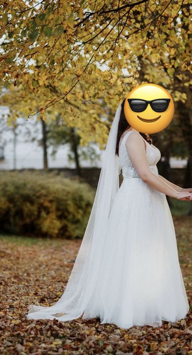 Suknia ślubna „Livia” Śmietankowa