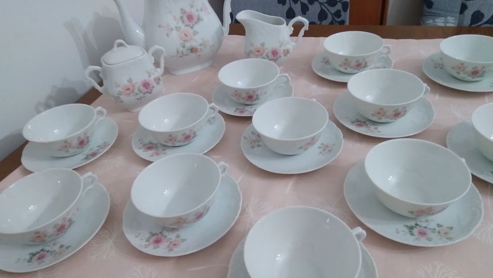 Serviço de chá completo