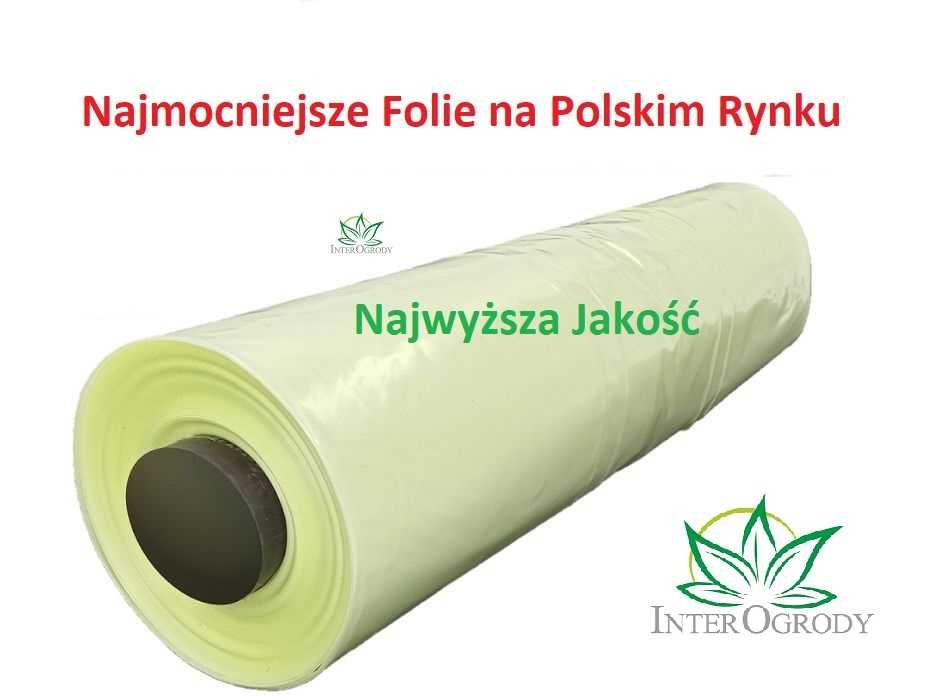 Folia tunelowa 8m UV3 szklarnia tunel SOLIDNA MARMA