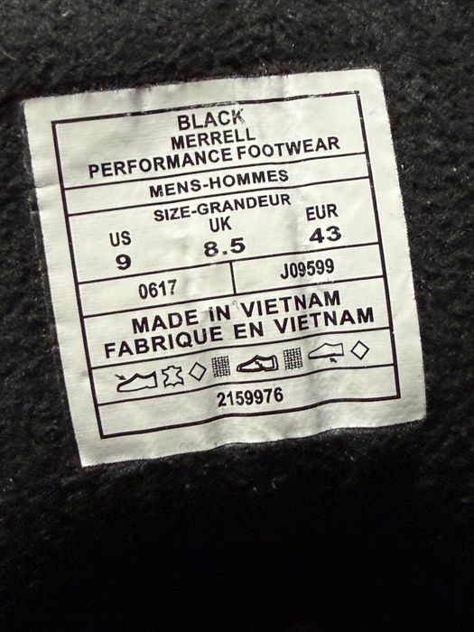 Черевики чоловічі Merrell Phoenix 2 Mid Thermo Black 43р