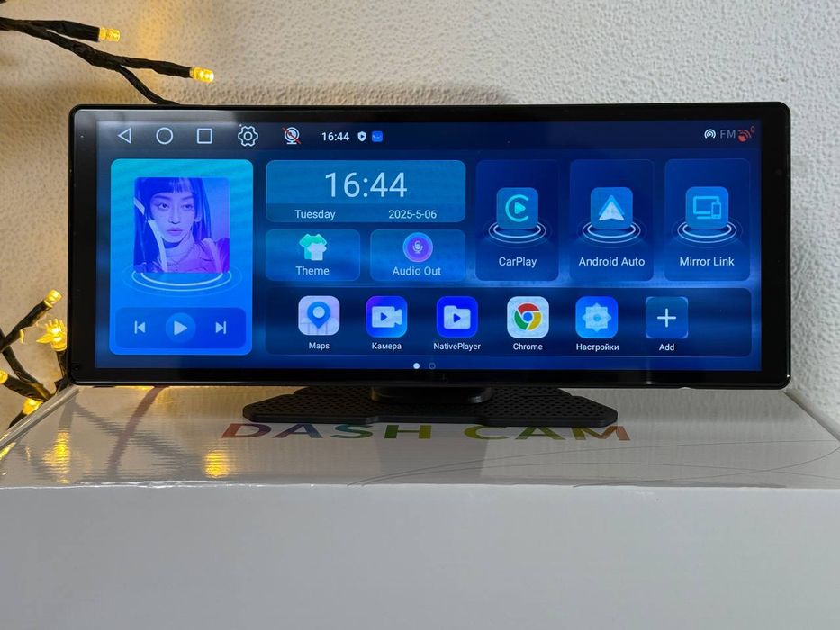 Автомагнитола 11.3" Монитор на Андроид 12 с Carplay/Android Auto