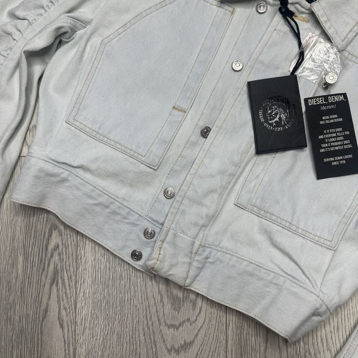 Новая джинсовая куртка Diesel Meryl-R jacket XS-S оригинал!женская