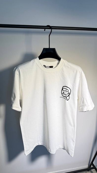 Стильна футболка KARL LAGERFELD White