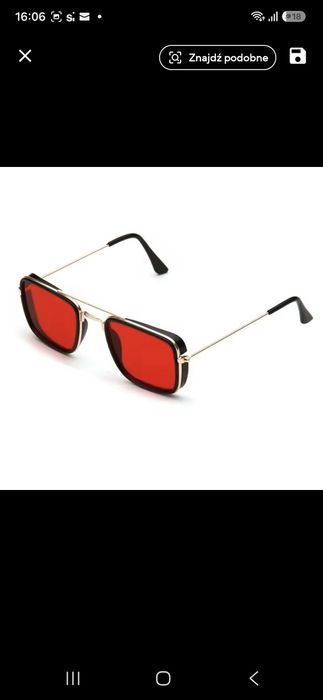 Nowe okulary w stylu Brad Pitt Fight Club Glasses