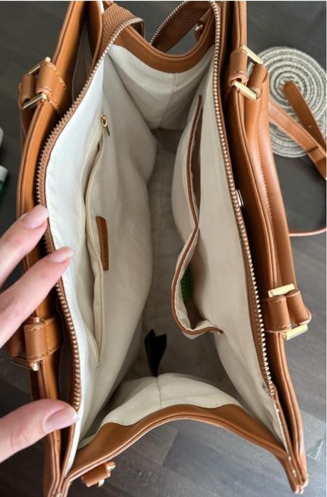 Сумка тоут коричнева